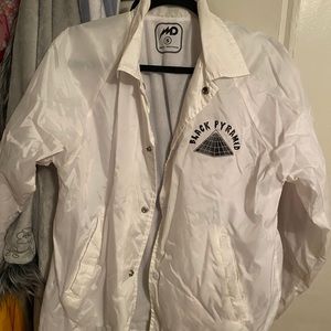 Black pyramid windbreaker